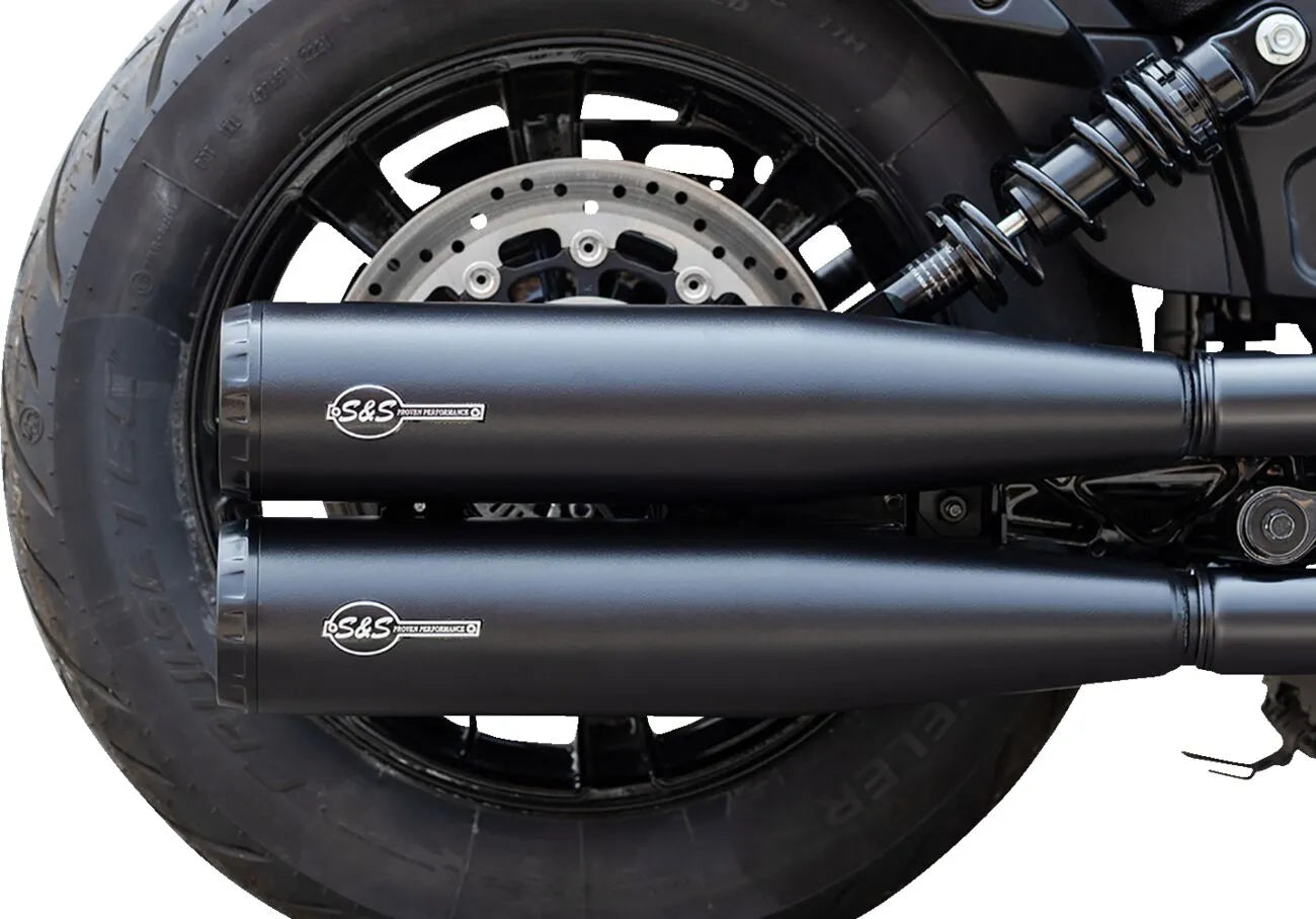 S&s Cycle Grand National Slip-on Mufflers For Indian Scout