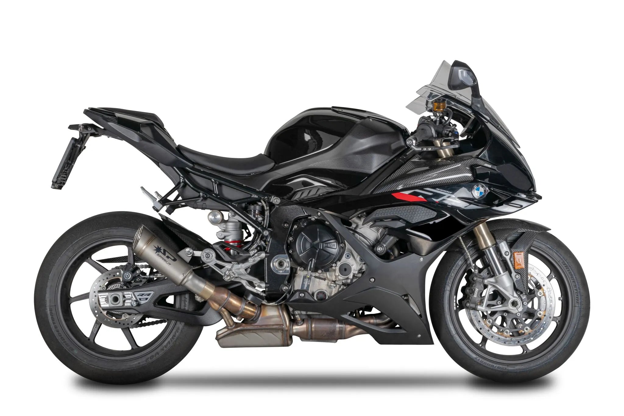 Spark Grid-o Slip-on Muffler - Titanium Performance Upgrade