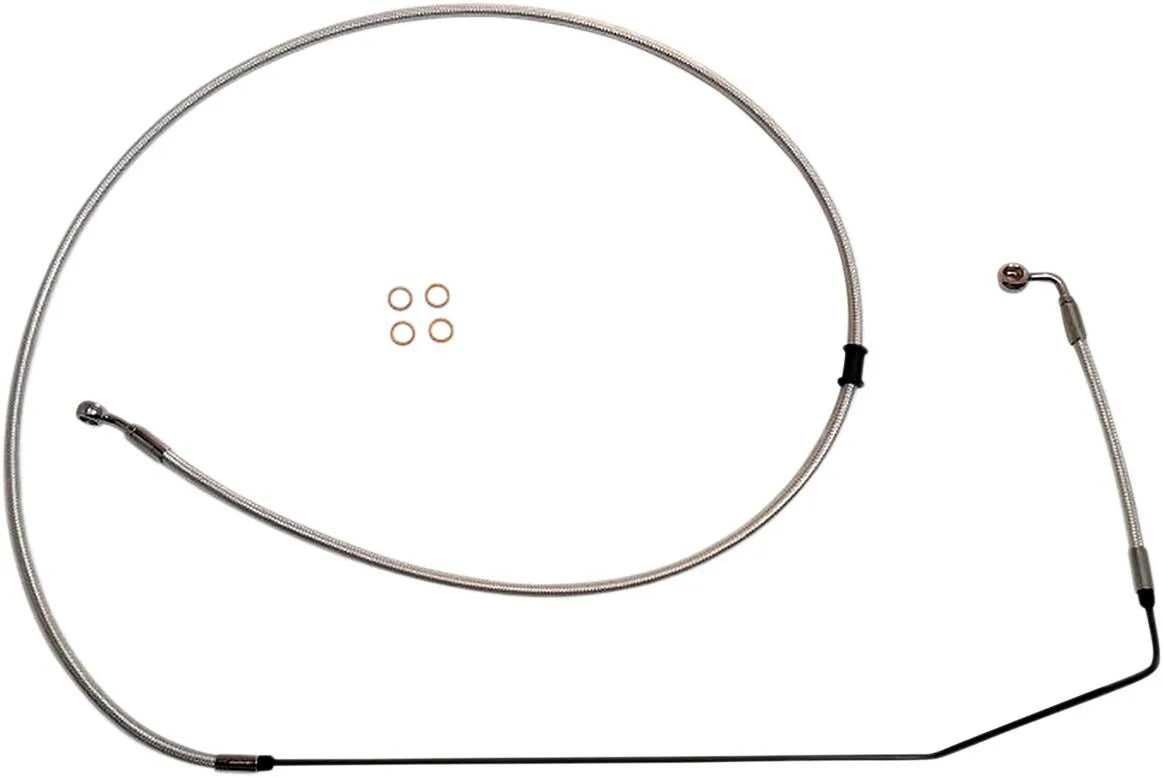 Magnum Shielding Braided Front Brake Line