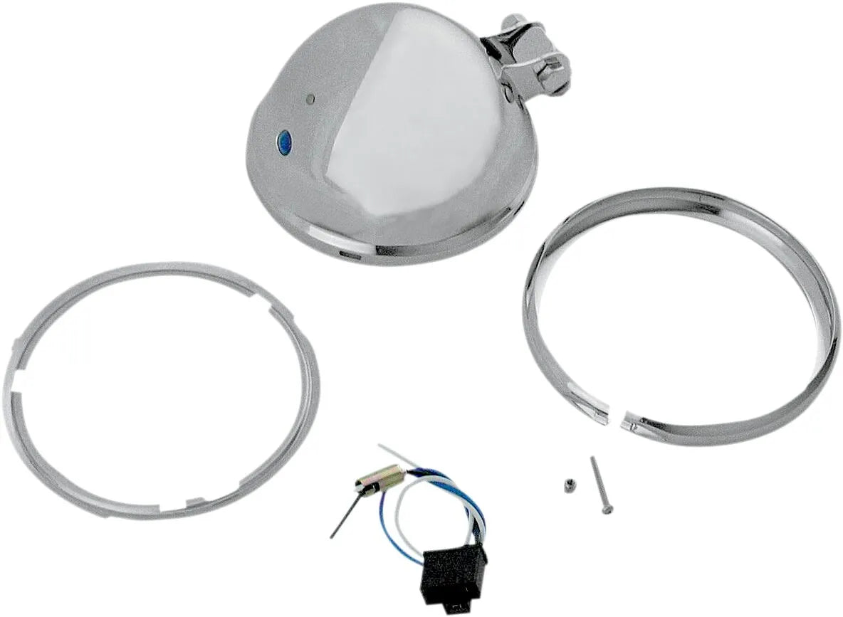 Drag Specialties Headlight Shell - 5.75" Chrome