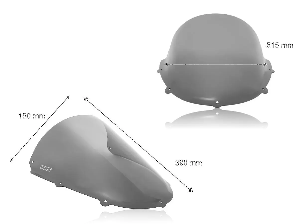 WRS Race Windscreen for RS125