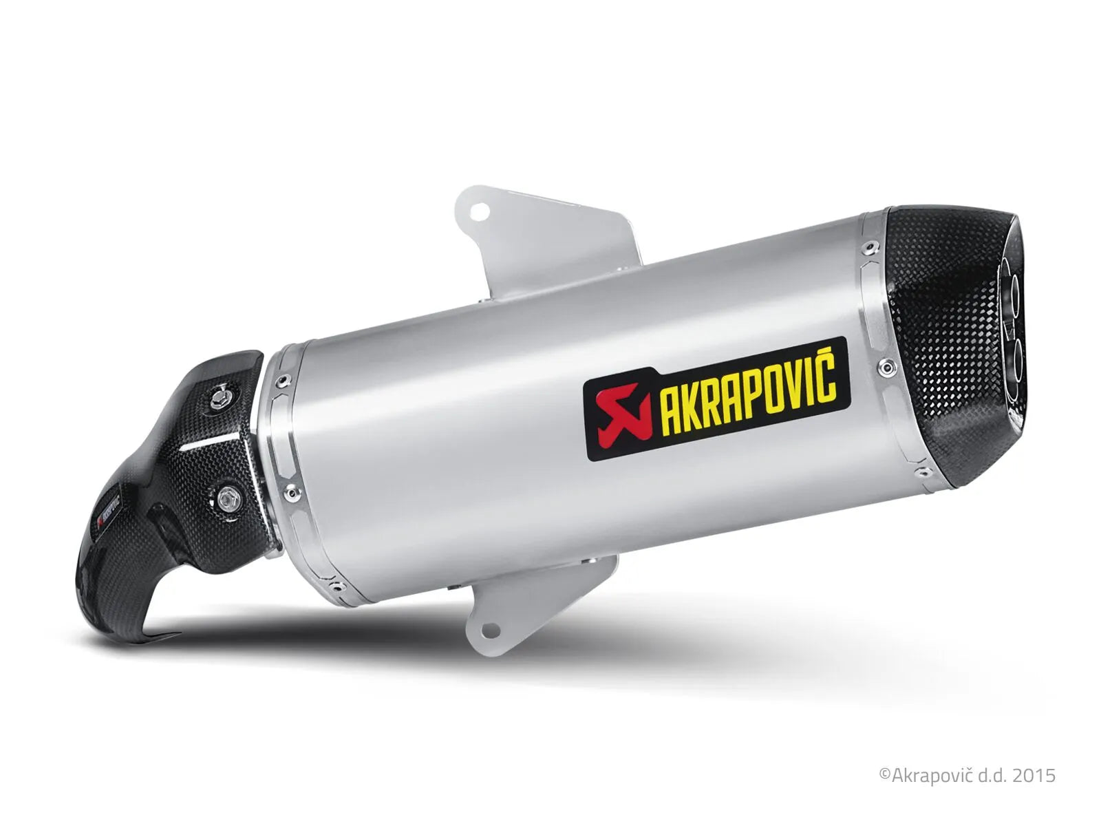 Akrapovic Slip-on Line Muffler For Scooters
