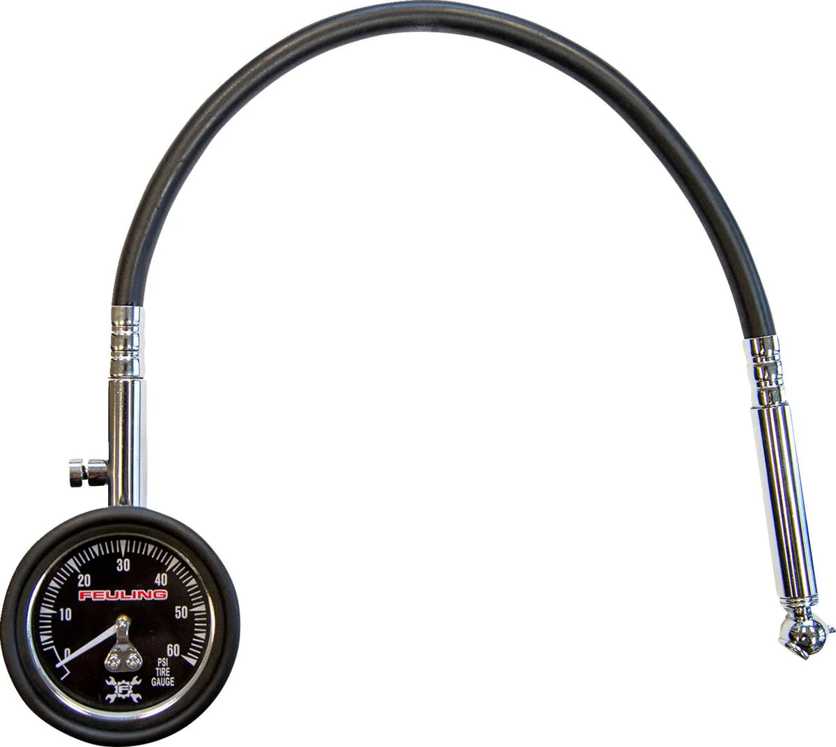 Feuling Parts Tire Pressure Gauge 0-60 PSI