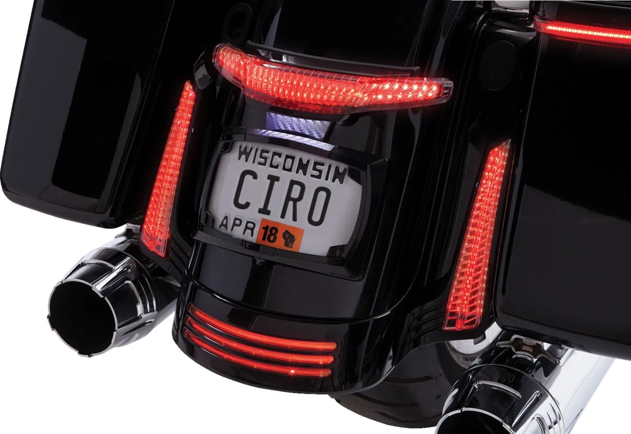 Ciro Latitude Led Taillight & License Plate Mount