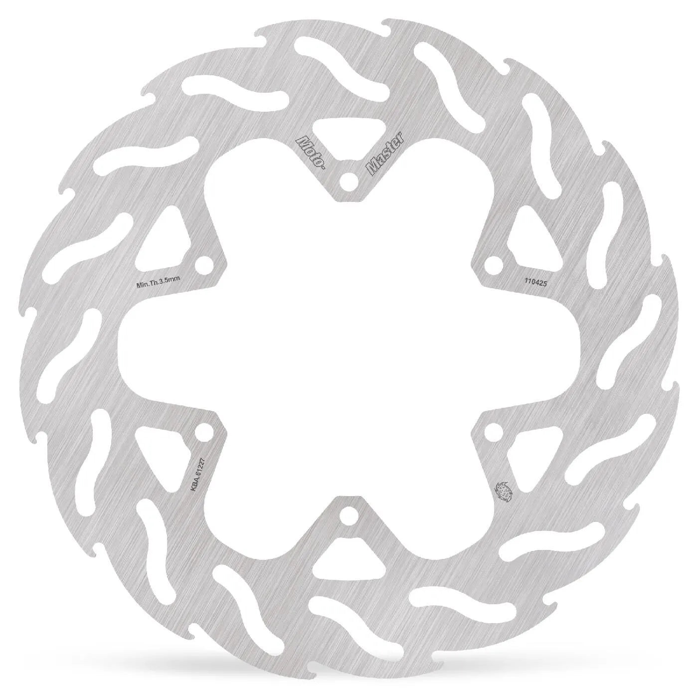 Moto-master Flame Series Brake Rotor For Motorcycles - Front