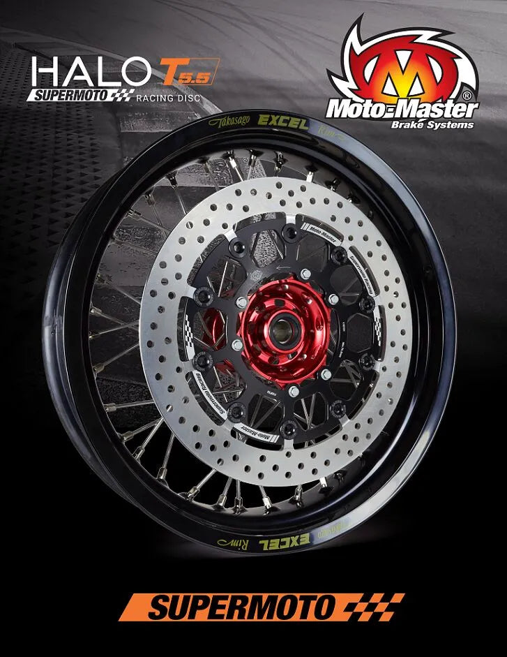 Moto-master Halo T-floater Brake Rotor 300mm - Front