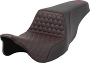 Saddlemen Honeycomb Step-up Seat - For Harley Davidson