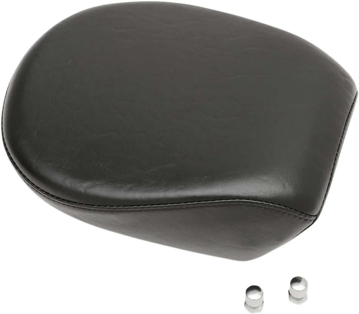 Le Pera Bare Bones Pillion Pad - Black Vinyl - For Harley Davidson