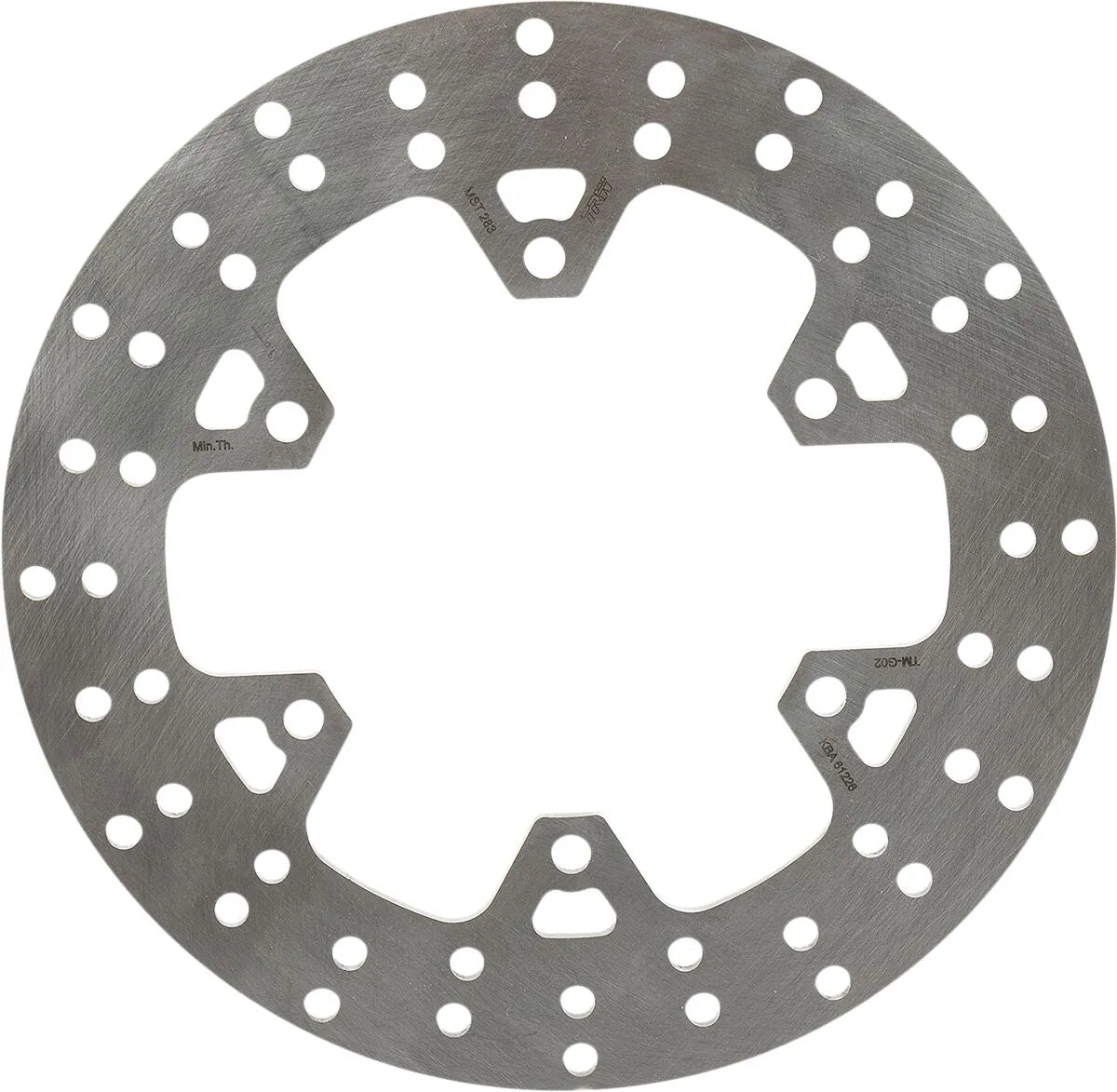 Trw Fixed Round Brake Rotor - Rear