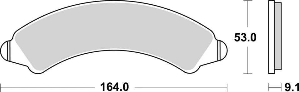 Sbs Rsi Brake Pads For Motorcycle