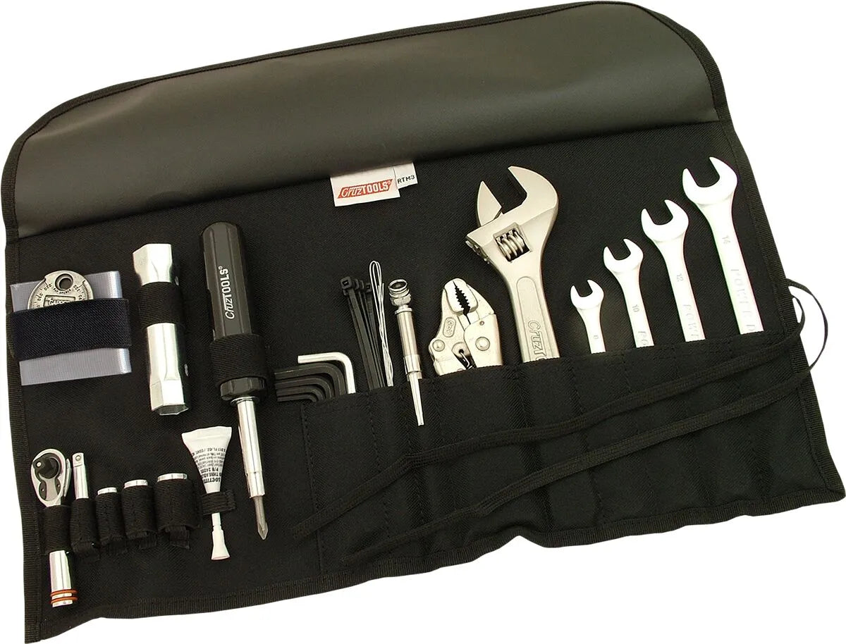 Cruztools RoadTech M3 Metric Roll-Up Tool Kit for Japanese ATVs