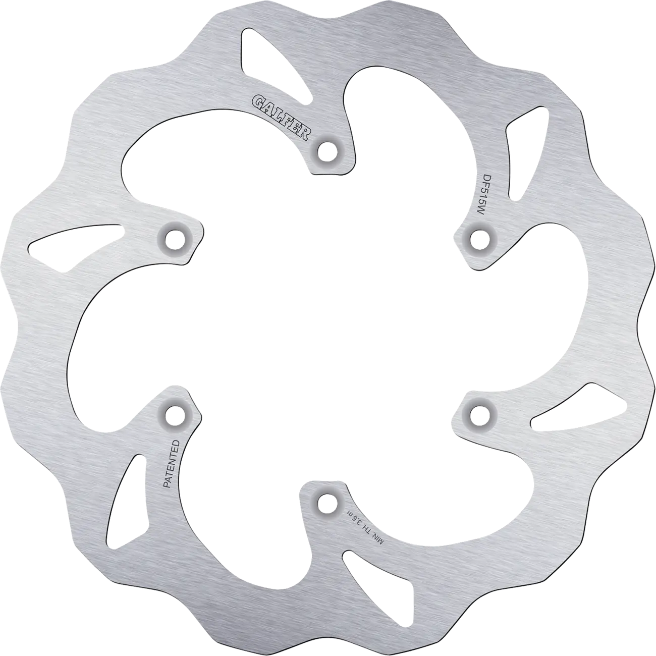 Galfer Standard Brake Rotor For Motorcycles - Rear