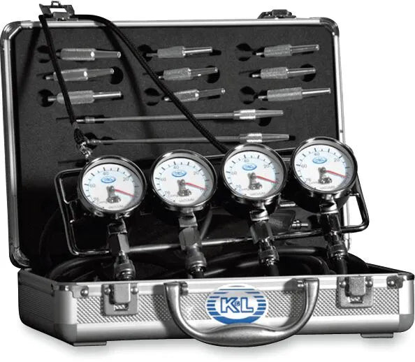 K&l Supply Deluxe Vacuum Gauge Set