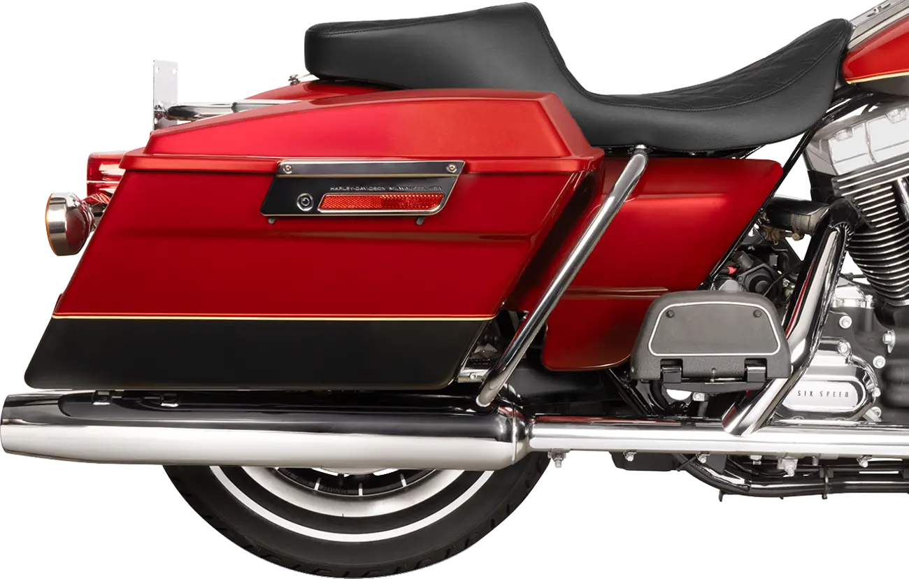 Drag Specialties Performance Predator 2-up Seat - For Harley Davidson