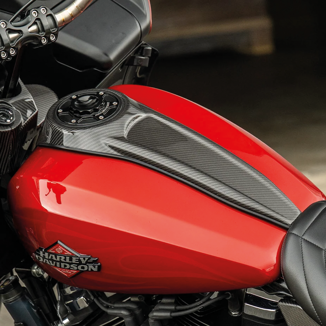 Arlen Ness Carbon Fiber Dash Touring 2024 to Present – Gauges & Dashes