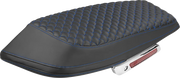 Saddlemen Roadsofa Dragon Scale Saddlebag Lid Covers Blue Stitch