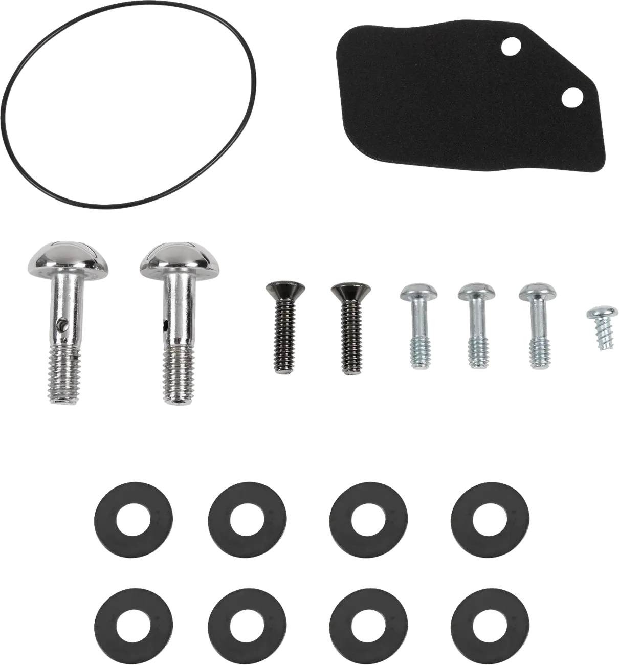 S&s Cycle Stealth Teardrop Air Cleaner Kit Chrome