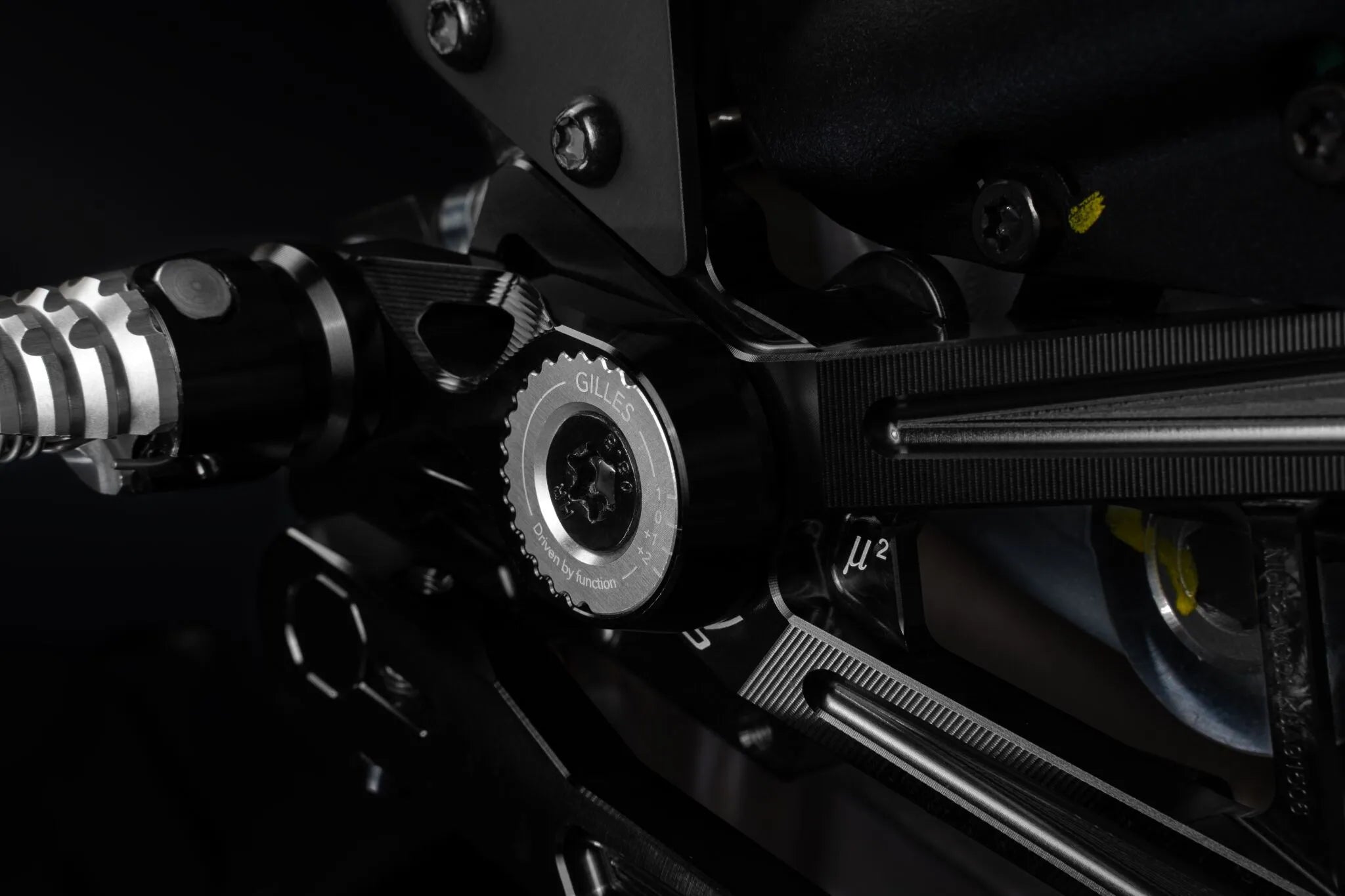 Gilles Tooling Mue2 Rearset - Adjustable Foot Pegs