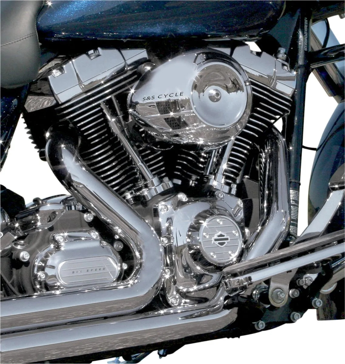 S&s Cycle Stealth Air Cleaner Cover Chrome