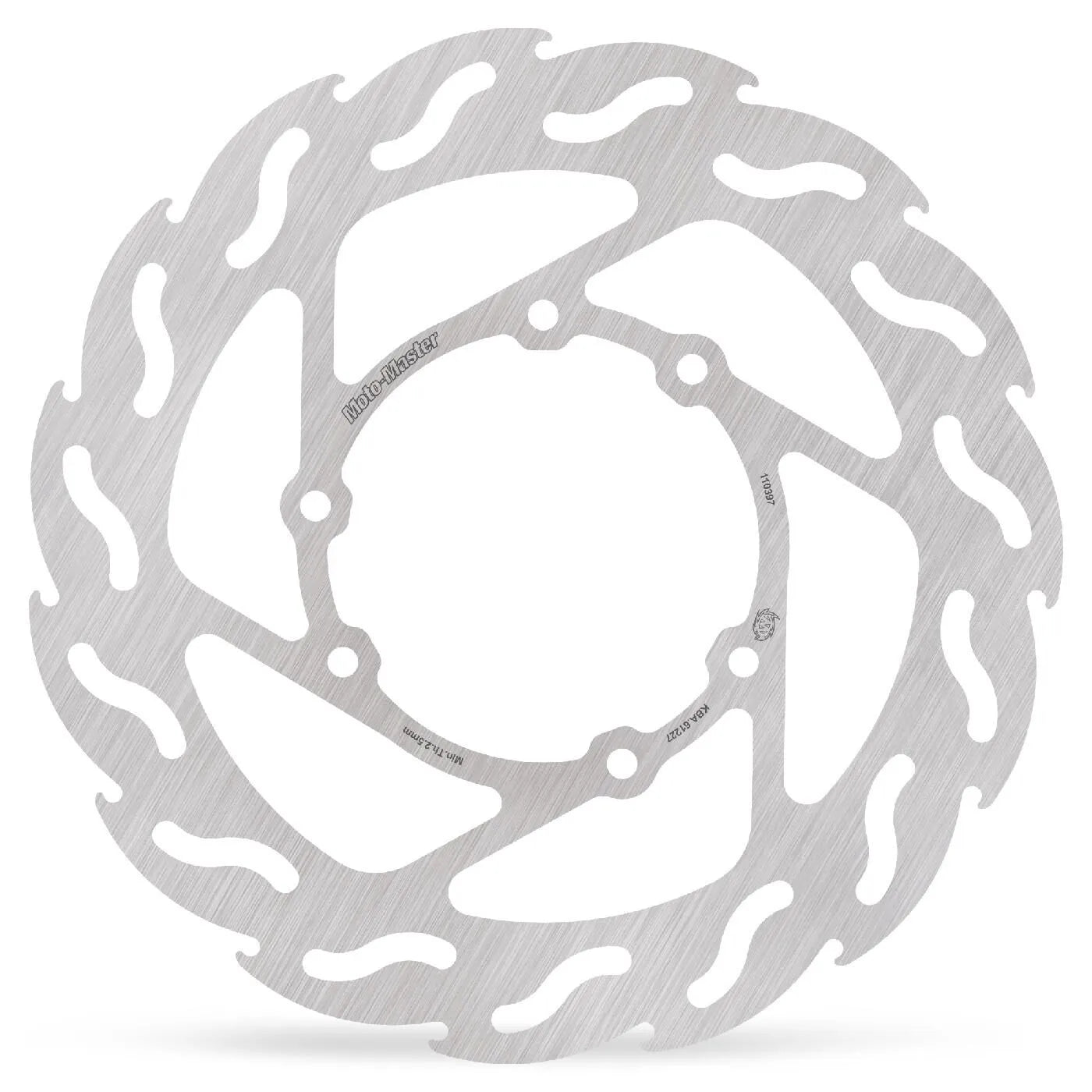 Moto-master Flame Series Fixed Brake Rotor - Front