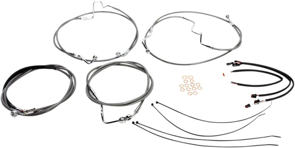 Magnum Shielding XR Handlebar Installation Kit for Ape Hangers