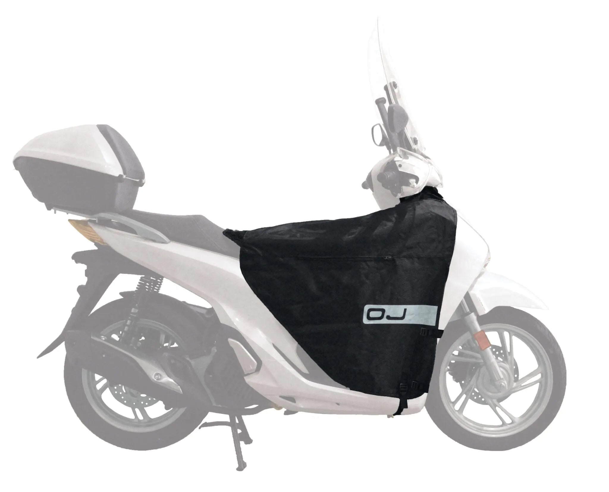 Oj Leg Cover Universal Fit Black Polyester
