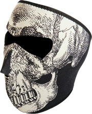 Zan Headgear Full-Face Mask Skull Face Glow-in-the-Dark