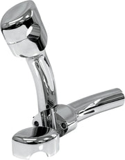 La Choppers Handlebar Risers 1" Chrome