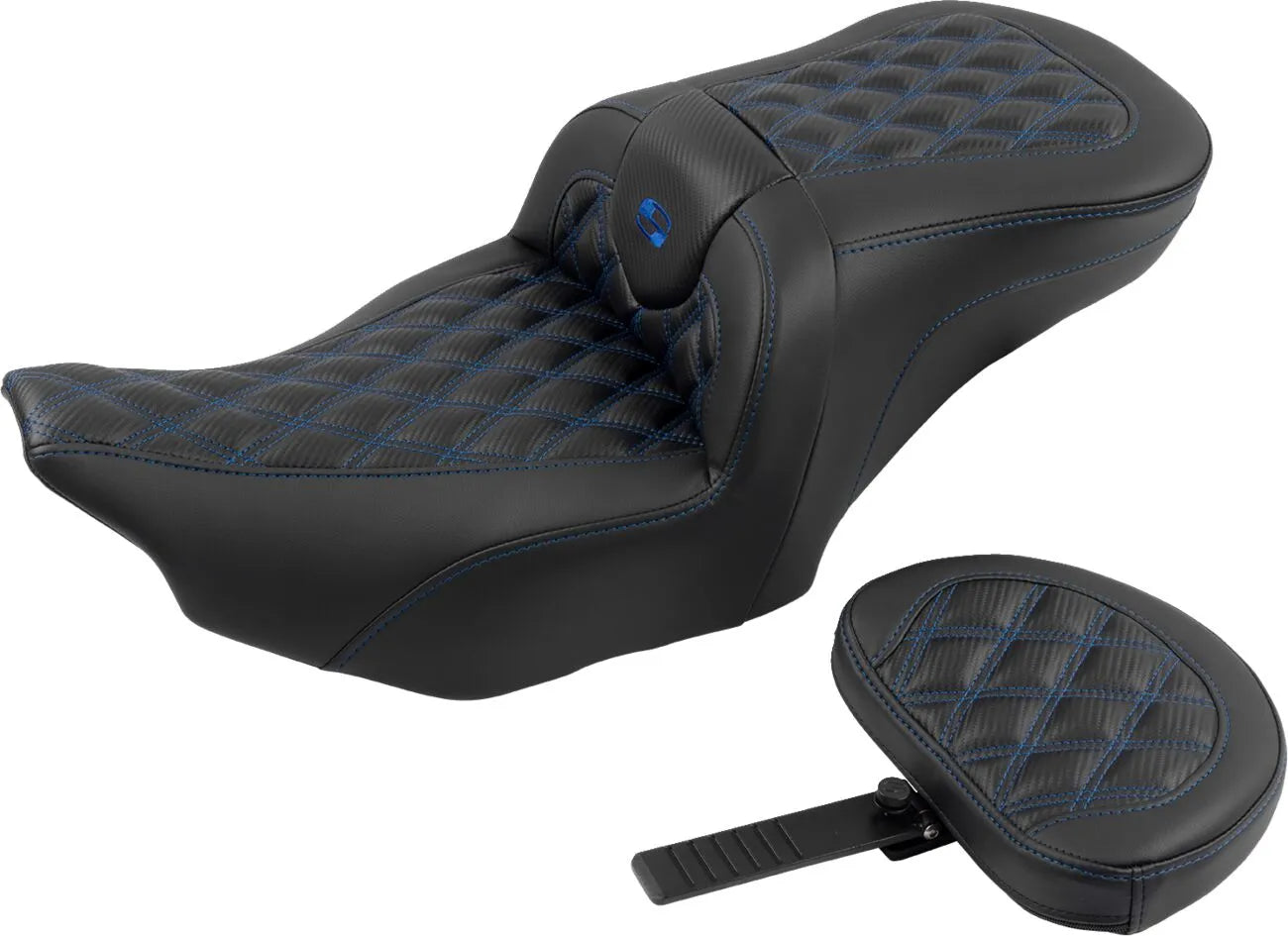 Saddlemen Roadsofa Lattice Stitch Seat - For Harley Davidson