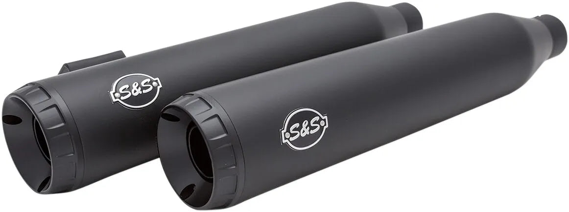S&s Cycle Grand National Slip-on Mufflers - Black