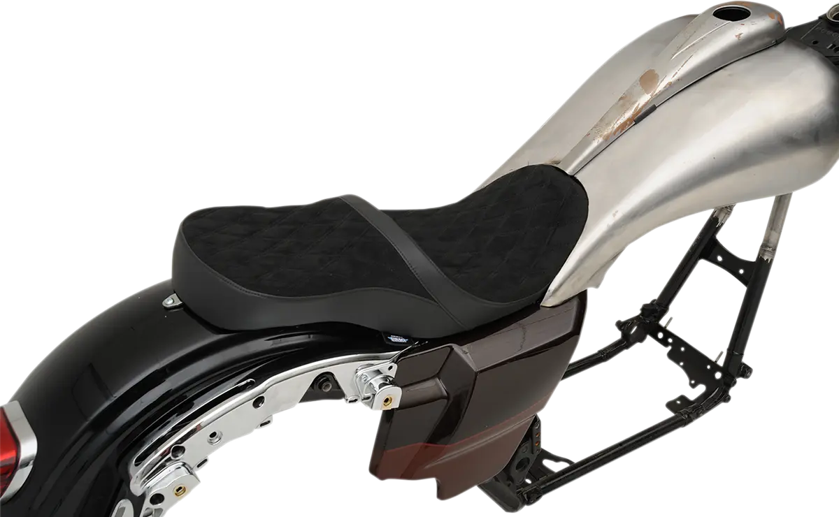 Drag Specialties Low Profile Touring Seat - For Harley Davidson