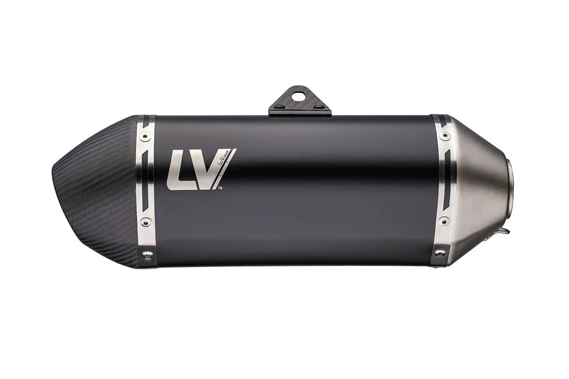 Leovince Lv-14 Black Edition Slip-on Muffler - ECE Street Legal Approved