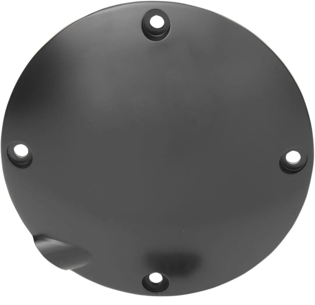 Drag Specialties Black Satin Derby Cover for Harley Big Twin