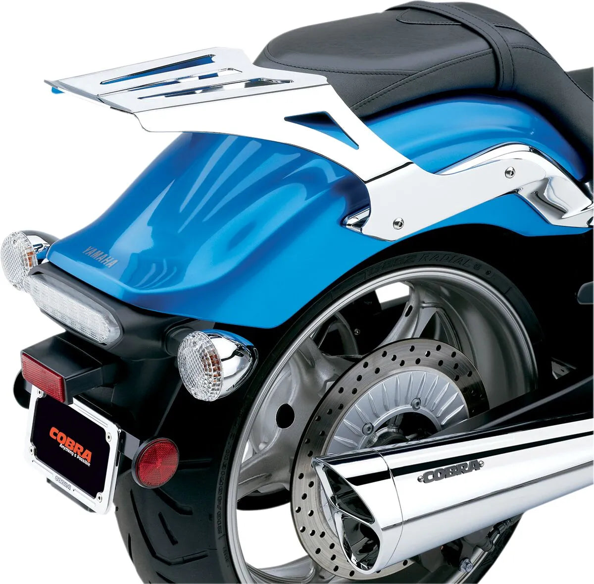 Cobra Formed Luggage Rack For Motorcycles