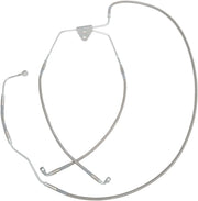Drag Specialties Stainless Steel Brake Line Kit With Abs