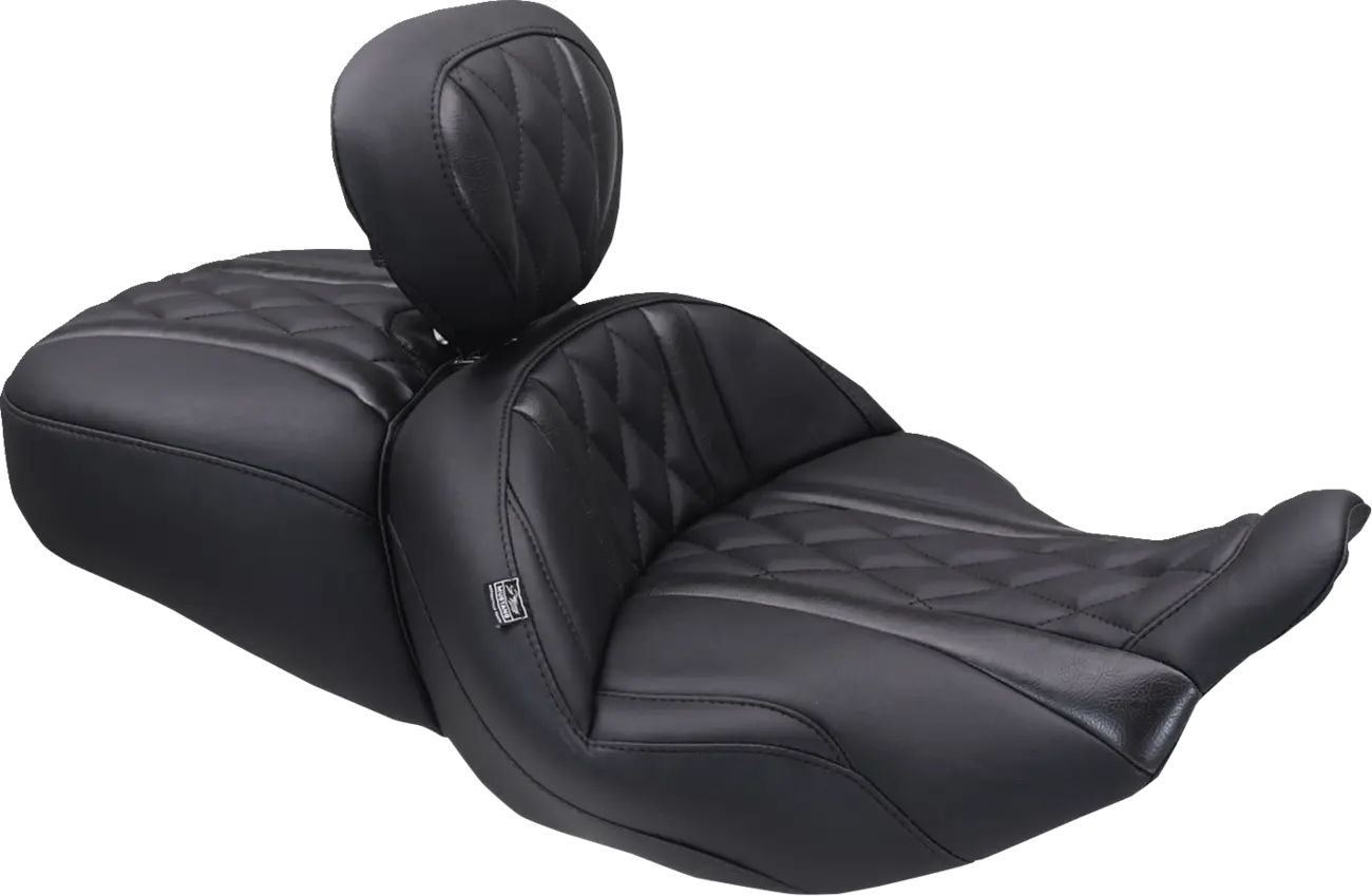 Mustang Deluxe Touring One-Piece 2-Up Seat