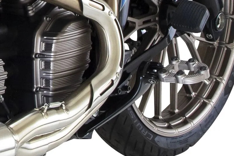 Arlen Ness Mx Foot Pegs - Titanium Finish