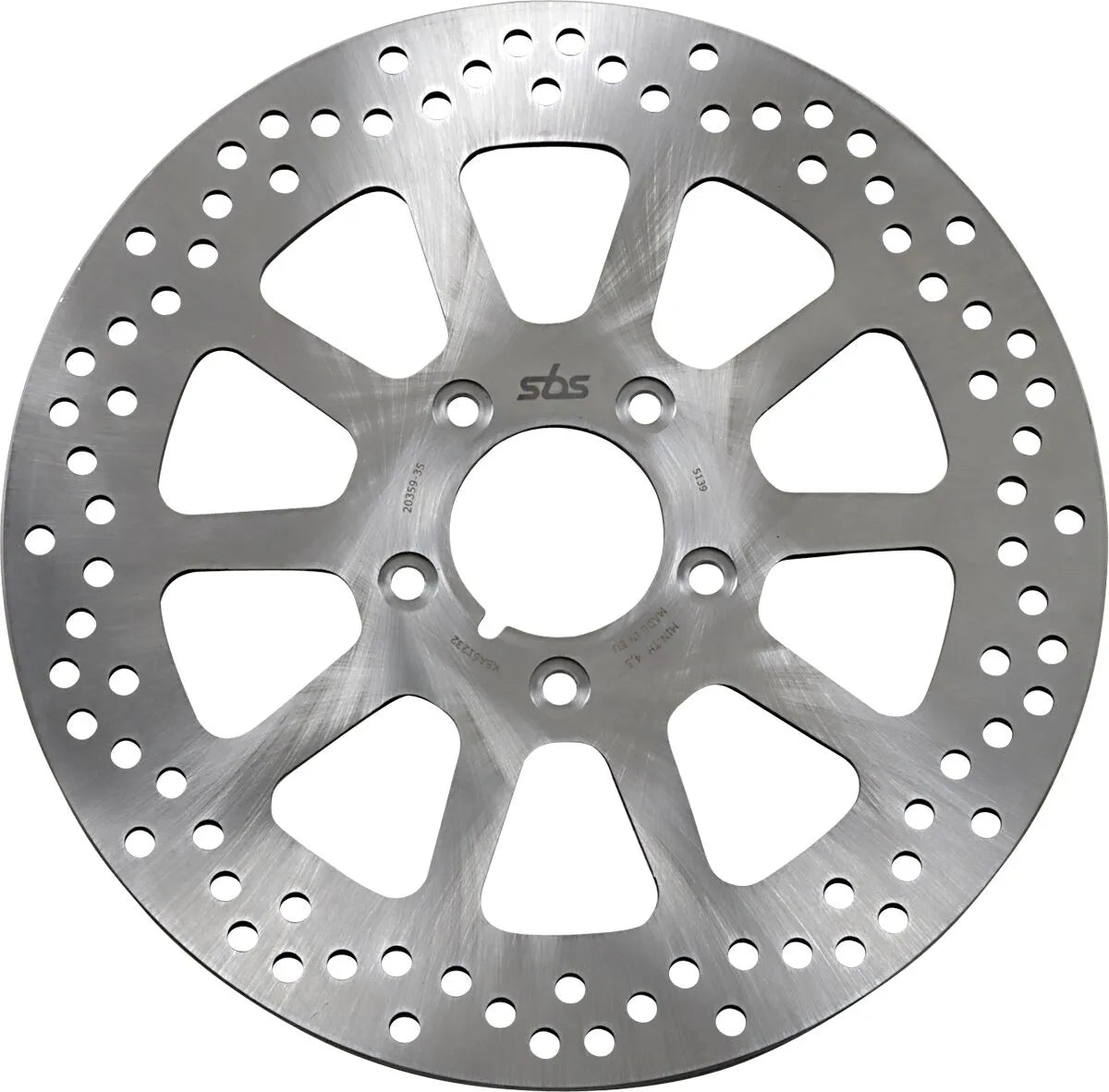 Sbs Stainless Steel Brake Rotor For Oem Replacement - Front