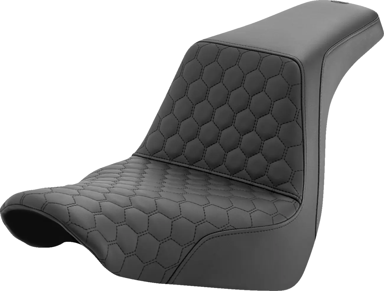 Saddlemen Honeycomb Step-up Seat - For Harley Davidson