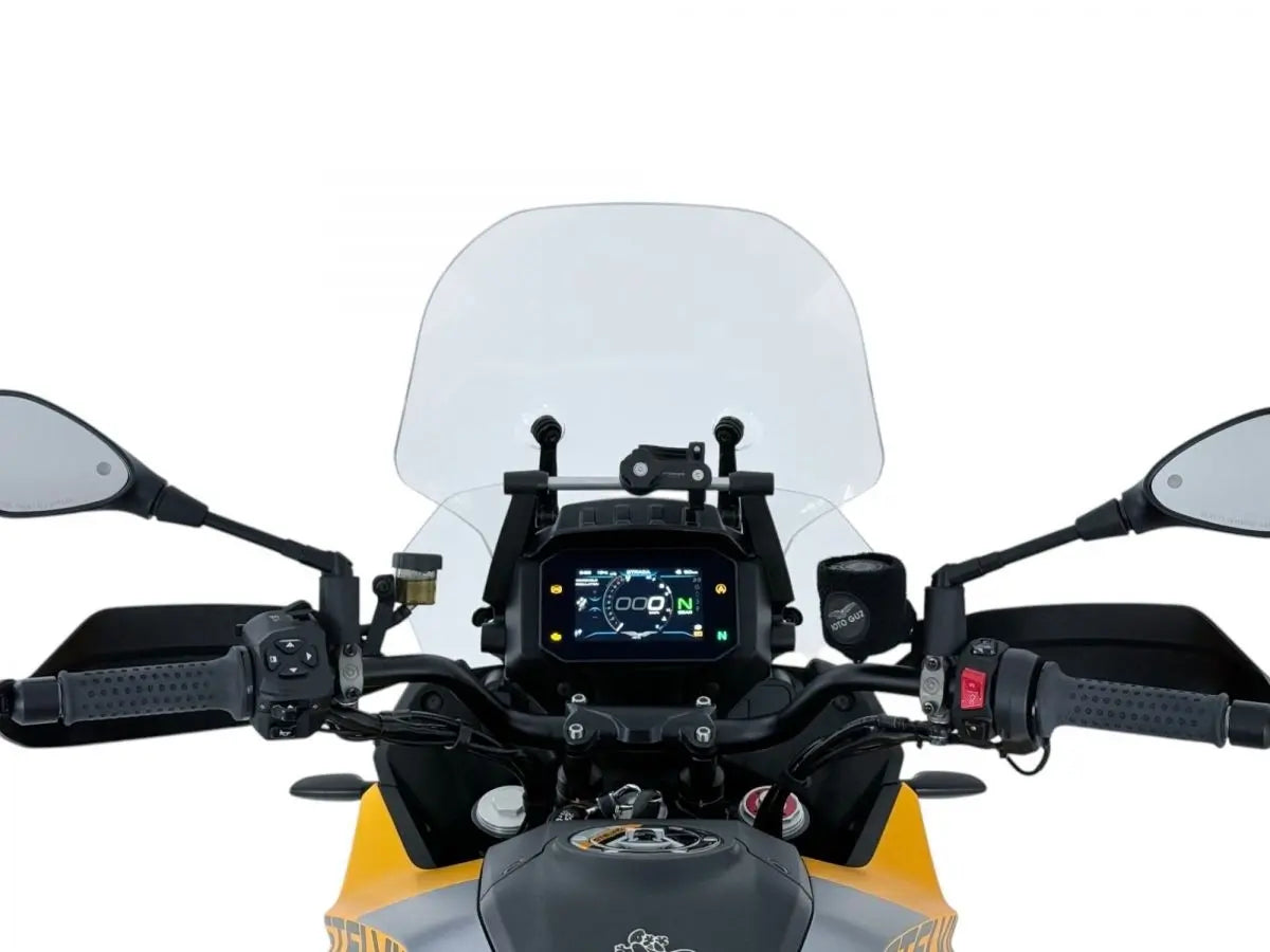 Wrs Side Deflectors Moto Guzzi Stelvio Clear