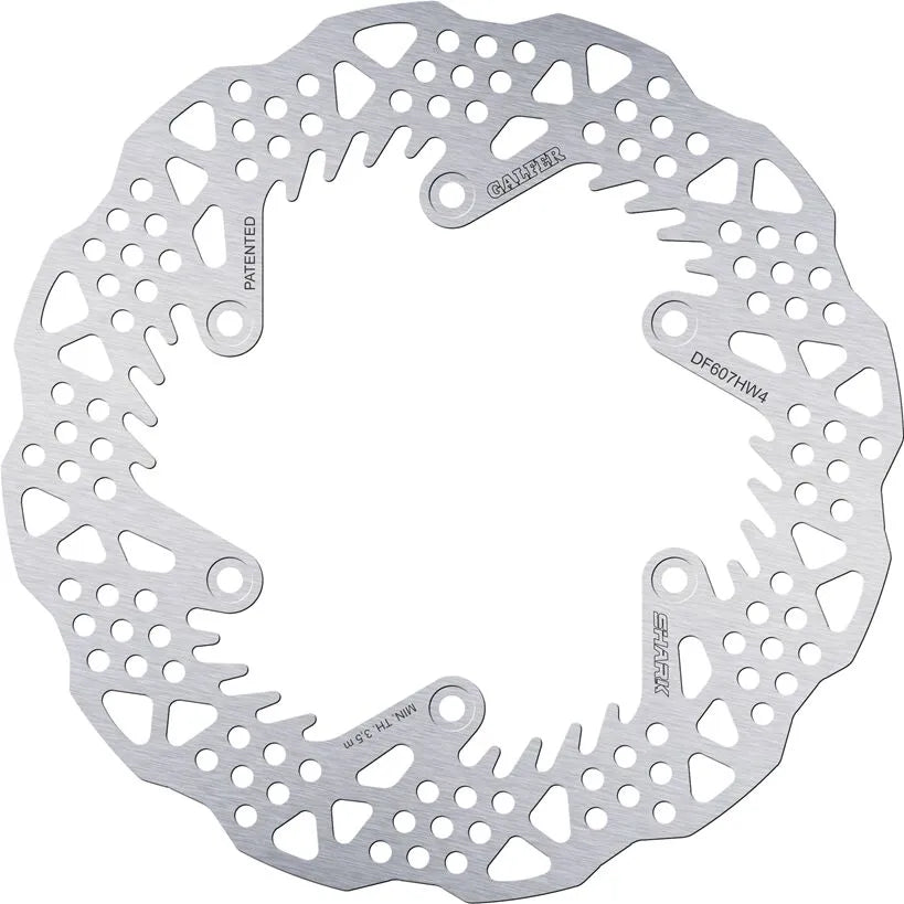 Galfer Shark Fixed Brake Rotor - Enhanced Performance - Rear