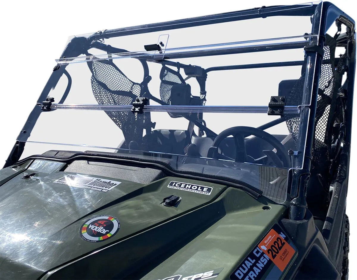 Moose Offroad Deluxe Full Folding Windshield