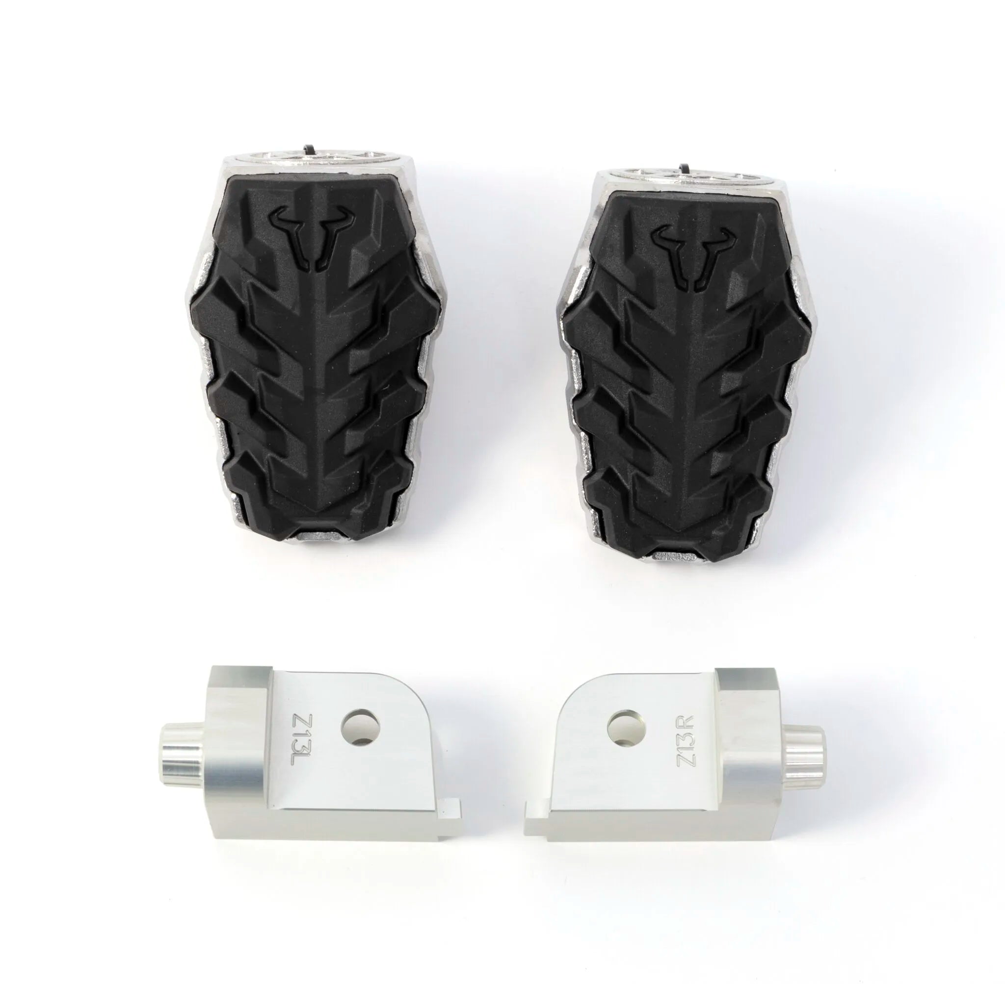 Sw-motech Evolution Footrest Kit - Adjustable Motorcycle Pegs