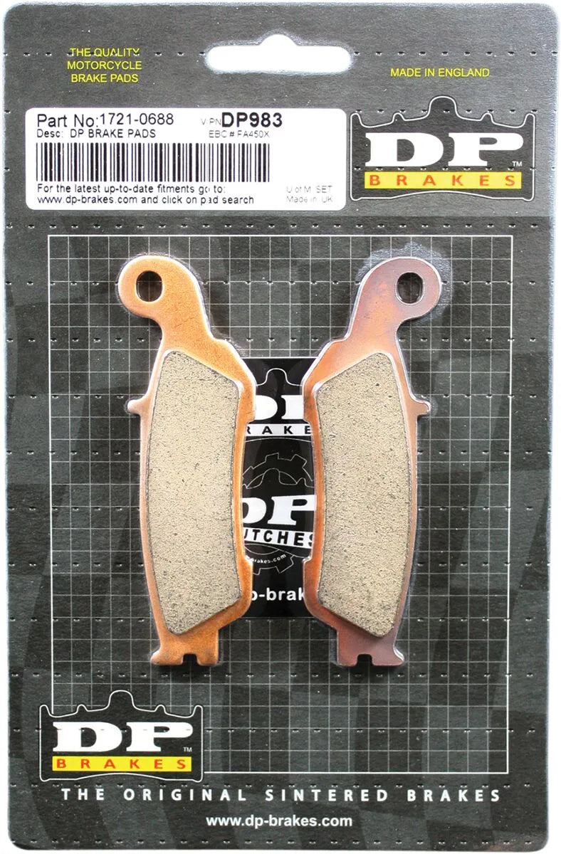 Dp Brakes Standard Sintered Brake Pads - Front
