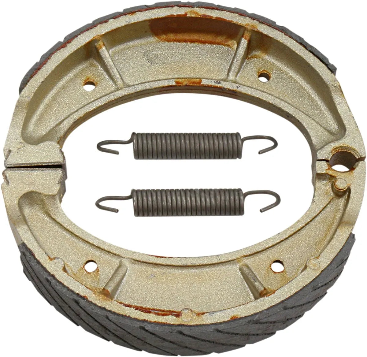 Ebc 802g Grooved Brake Shoes - Organic Compound - Front & Rear