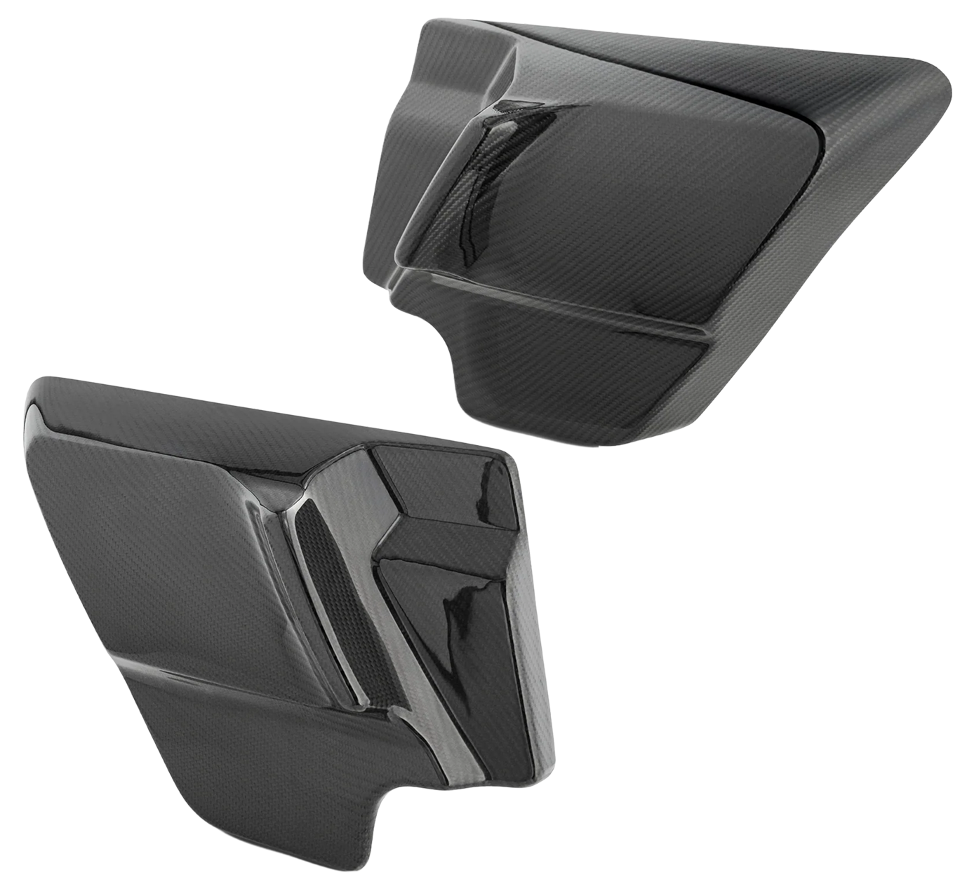 Arlen Ness Carbon Fiber Side Covers Touring – Frame & Rear Suspension