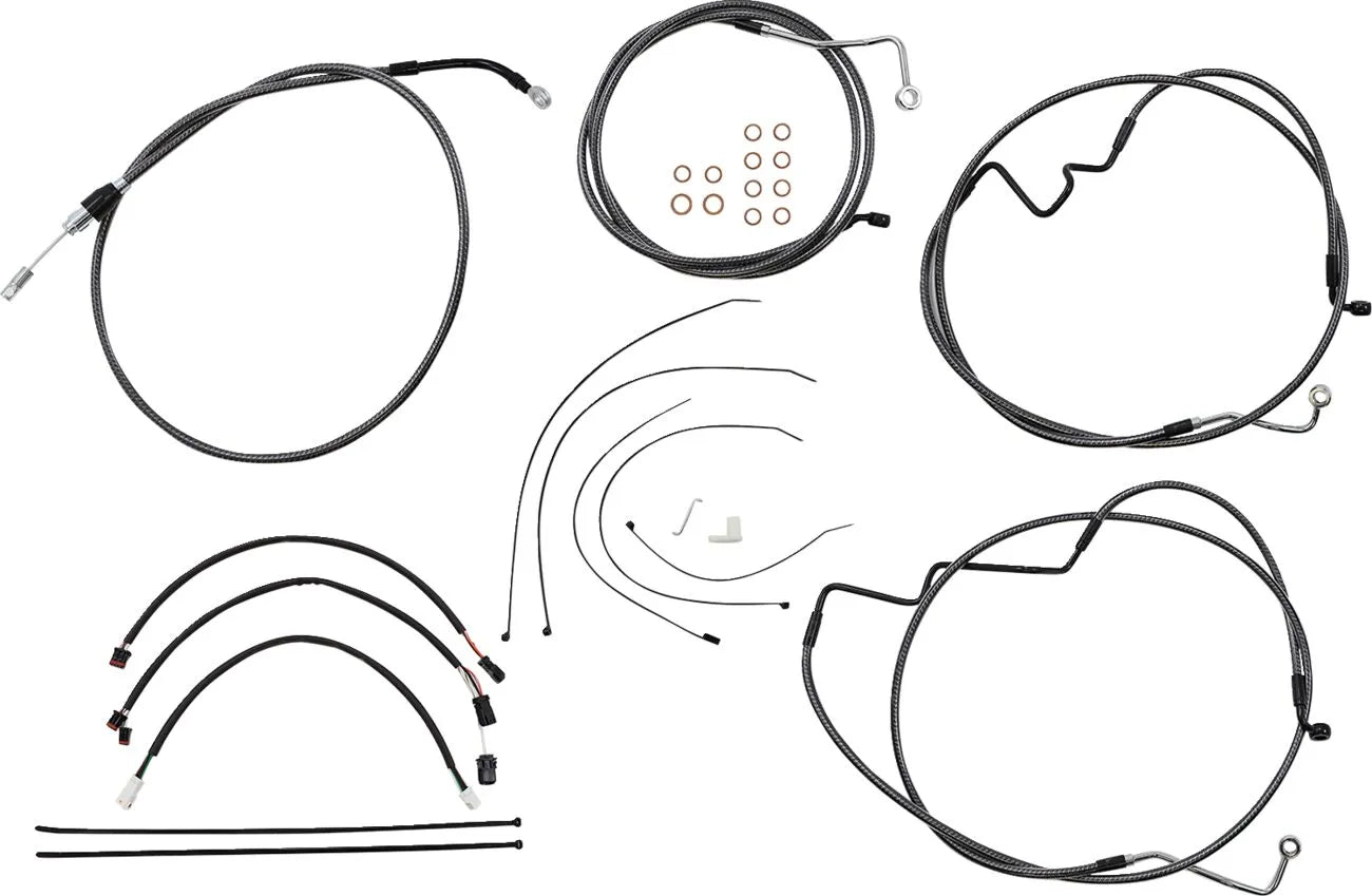 Magnum Shielding KARBONFIBR Handlebar Installation Kit for Ape
