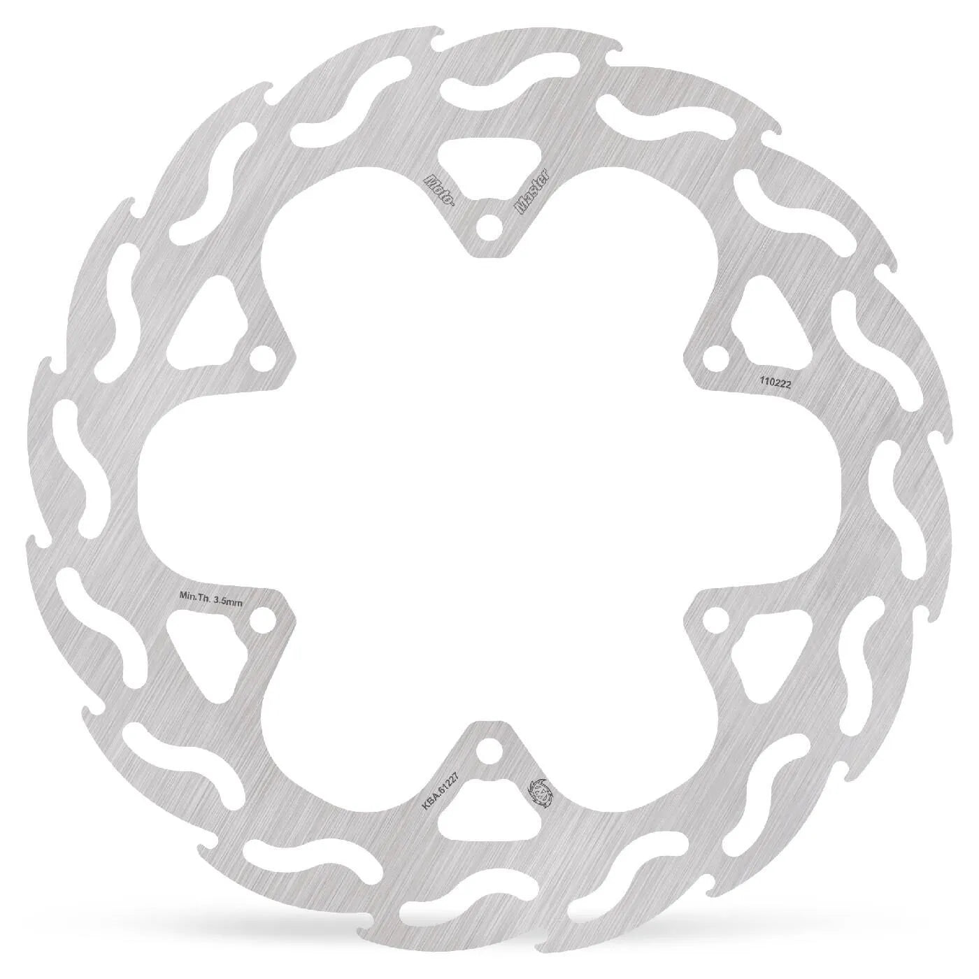 Moto-master Flame Series Fixed Brake Rotor - Rear