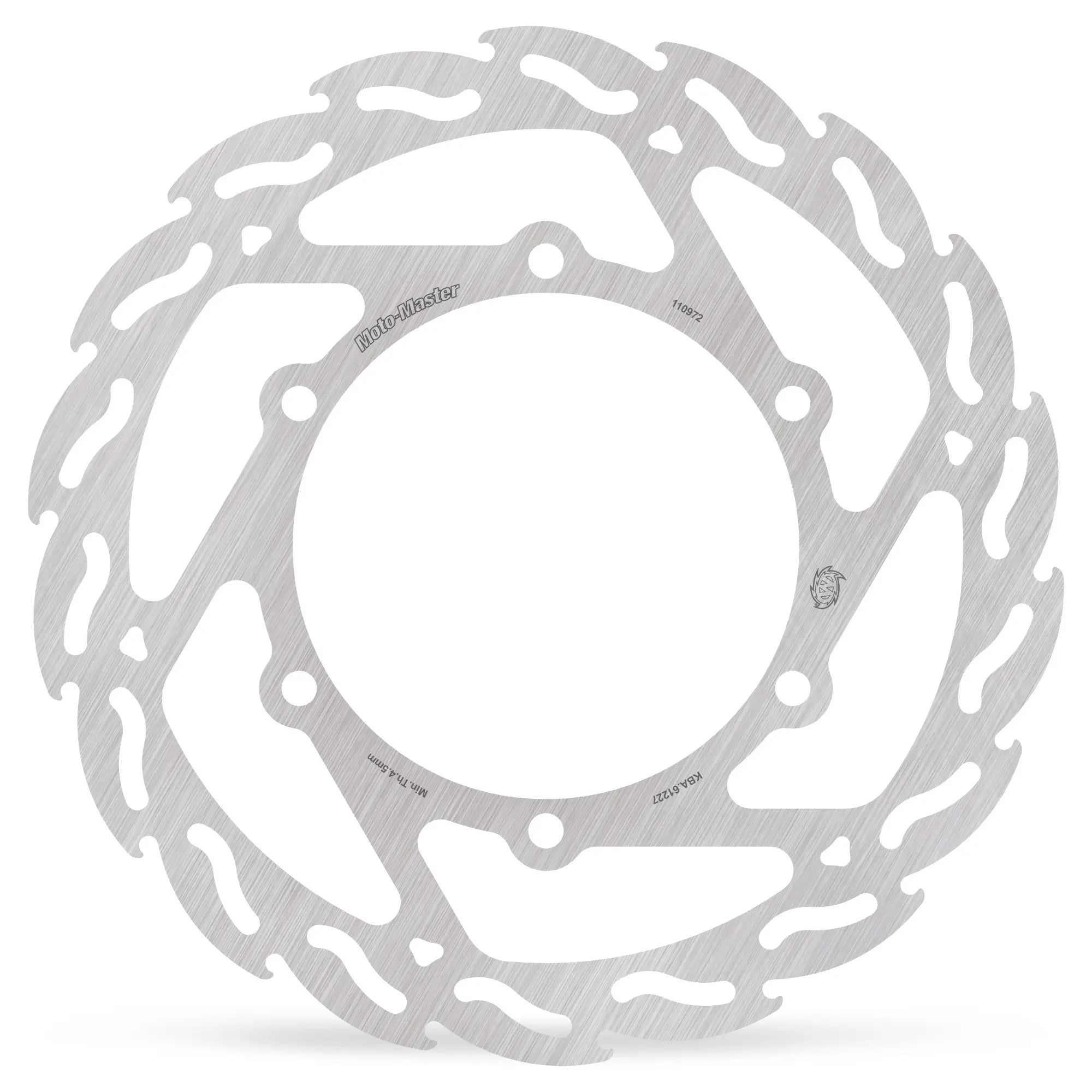 Moto-master Flame Series Brake Rotor For Motorcycle - Front