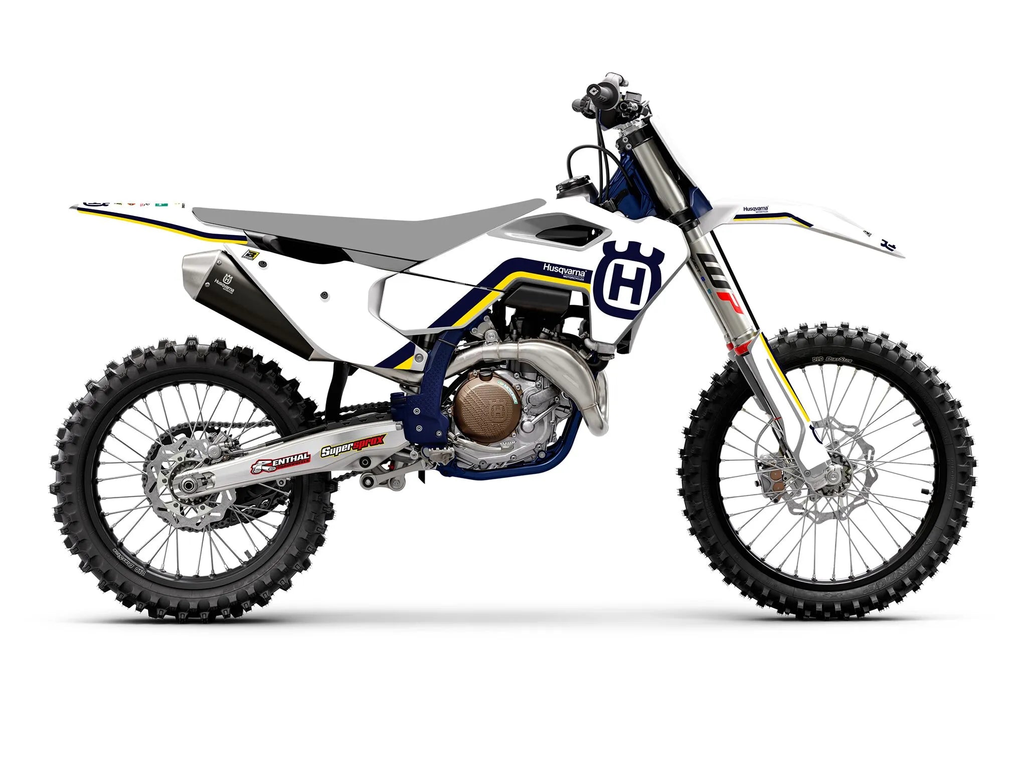 Blackbird Racing Retro Graphic Kit For Husqvarna